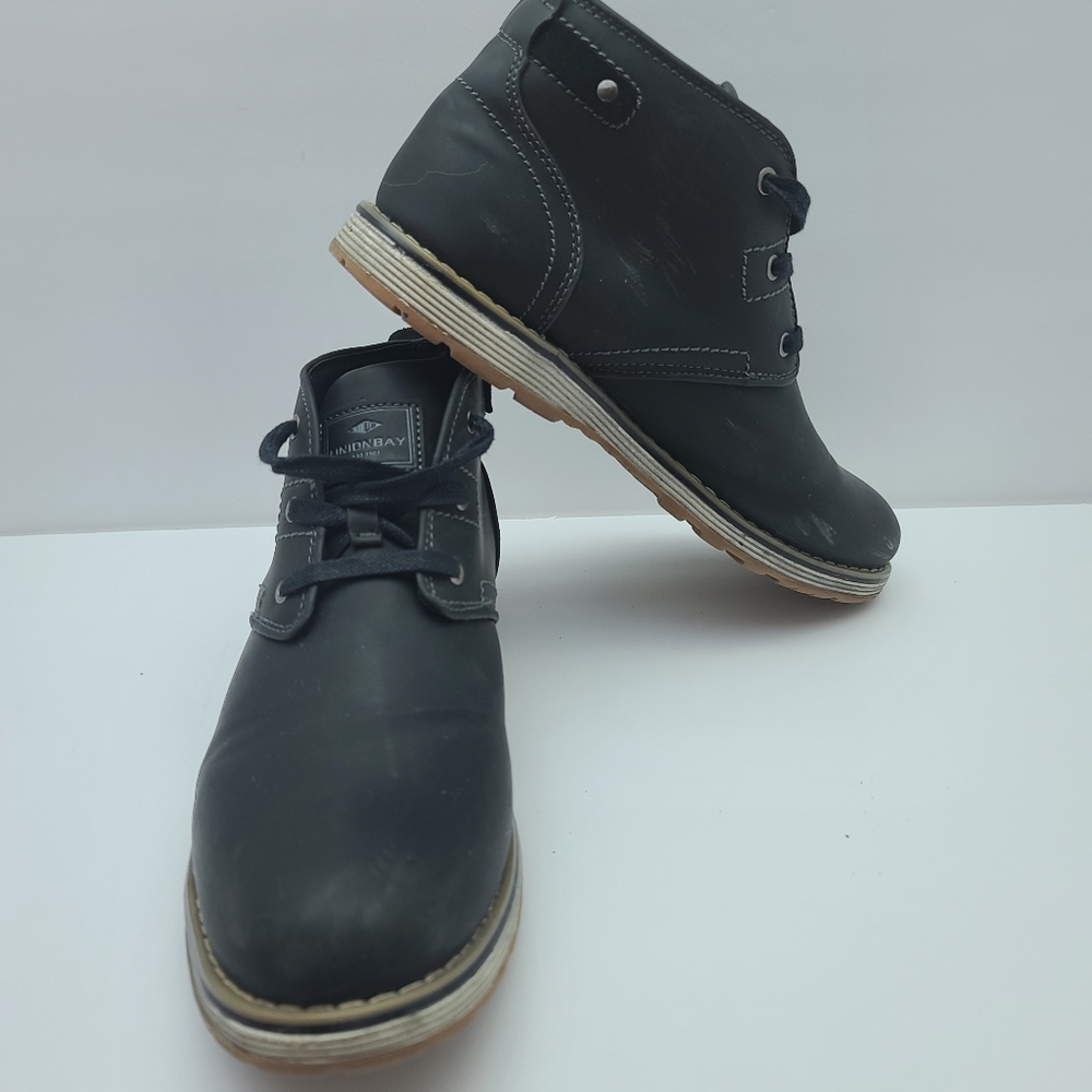 Unionbay black men ankle boots